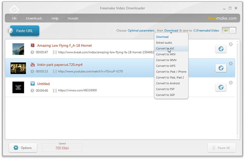 freemake video downloader