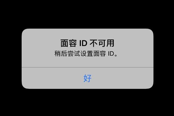 无法在此iPhone上激活面容ID