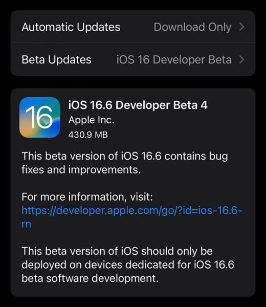 iOS 16.6